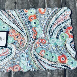 Vera Bradley Citrus Paisley 2-pc Placemats Set